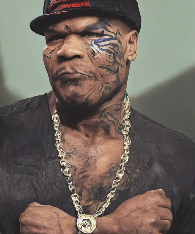 Image similar to photo portrait of Mike Tyson