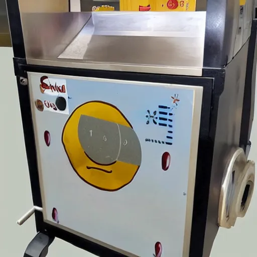 Image similar to sentient egg machine