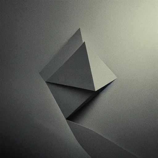 Image similar to rhombus, 3 d render, 3 d illustration by zdzisław beksinski, cgsociety contest winner render, cgsociety best 3 d artists, cgsociety 3 d renders, 4 k
