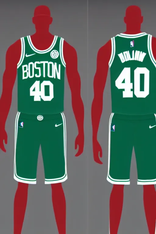 Image similar to boston celtics 4 th of july uniforms, patriotic, god bless america, concept art