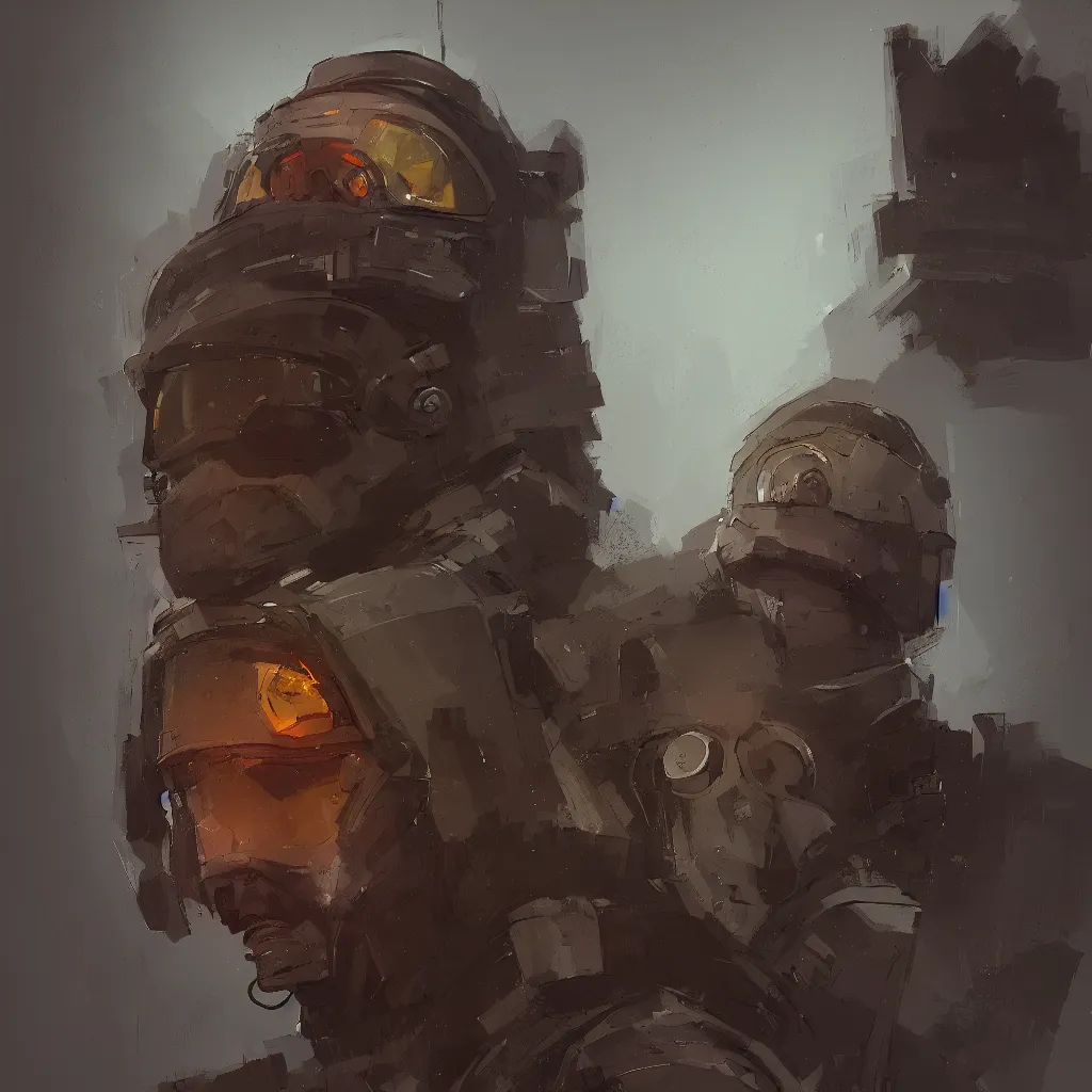 Prompt: portrait of chrurchill in the style of ian mcque, digital painting