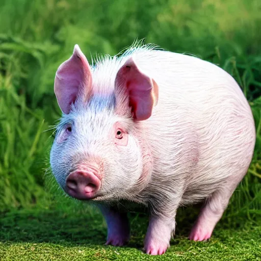 Prompt: dwarf to pig is not a friend