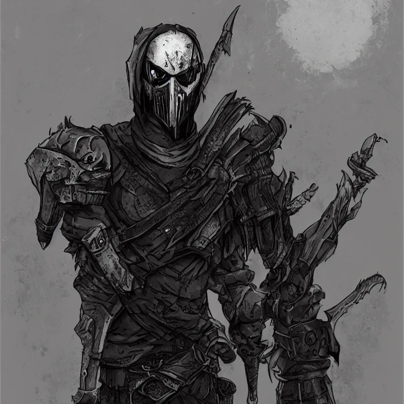 Prompt: a post-apocalyptic knight in the style of gothicpunk in the style of Demonpunk trending on artstation deviantart Pinterest detailed High Resolution HD 8k