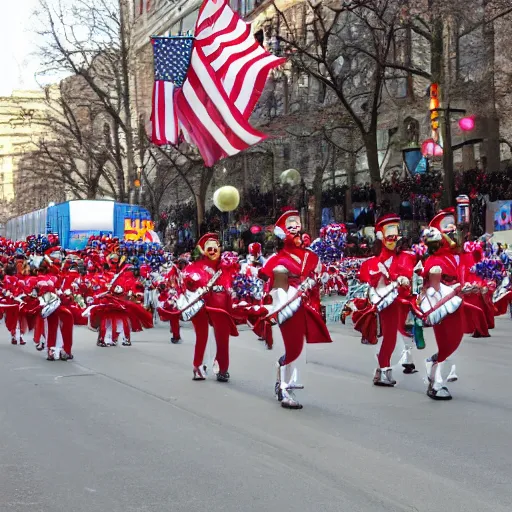 Image similar to macy's day parade