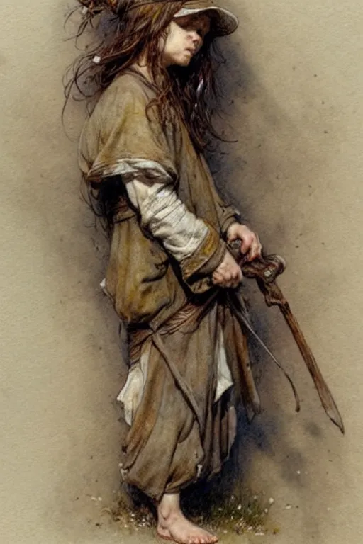 Prompt: (((((bible character . muted colors.))))) by Jean-Baptiste Monge !!!!!!!!!!!!!!!!!!!!!!!!!!!