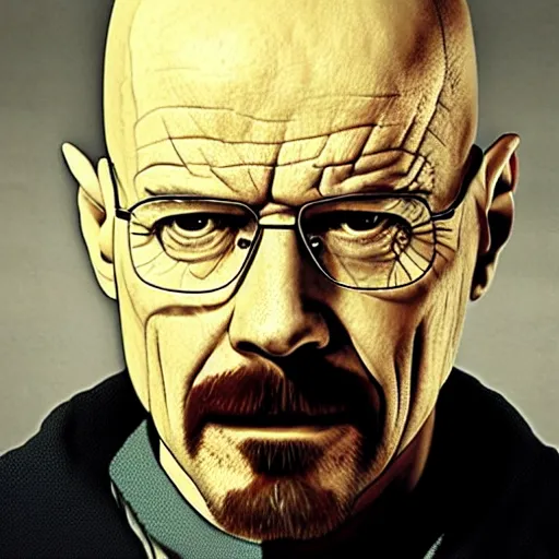 Prompt: walter white jumpscare