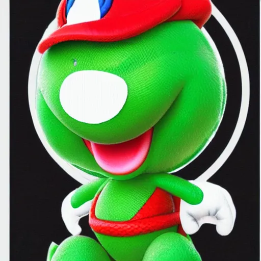 Image similar to yoshi from super mario world