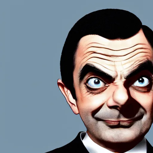 Image similar to mr bean as a batman