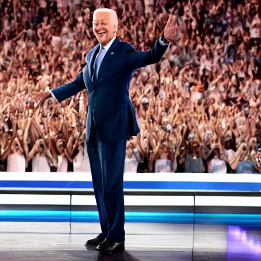 Image similar to joe biden doing the nae nae, 4k