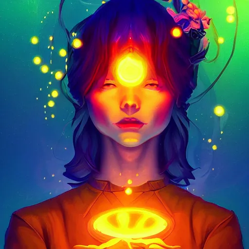 Image similar to skill magic deepdream radiating a glowing aura stuff loot legends stylized digital illustration video game icon artstation lois van baarle, ilya kuvshinov, rossdraws,