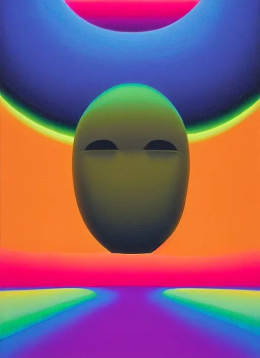 Image similar to beyond wolds by shusei nagaoka, kaws, david rudnick, airbrush on canvas, pastell colours, cell shaded, 8 k