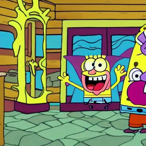 Prompt: spongebob banned episode