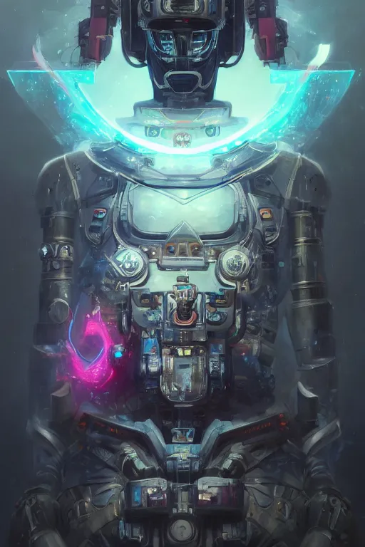 Image similar to portrait of a cybernetic samurai with holographic llama face, cyberpunk concept art by pete mohrbacher and artgerm and wlop and greg rutkowski and deathburger, digital art, highly detailed, intricate, sci-fi, sharp focus, llama, Trending on Artstation HQ, deviantart, unreal engine 5, 4K UHD image, daily deviation, llama llama