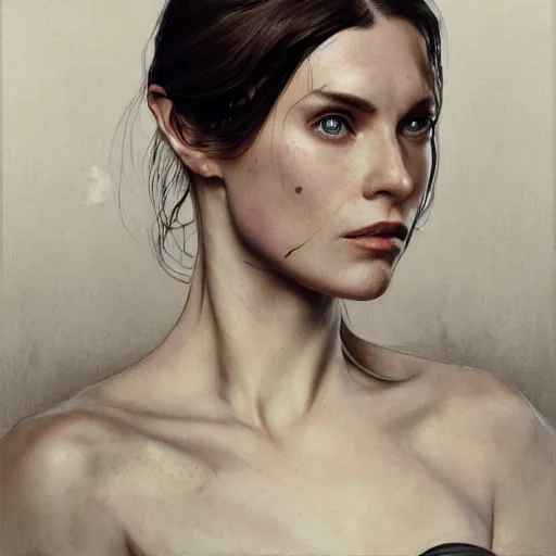 Prompt: Rachel Connor from premier model management, physically accurate, moody dynamic lighting, very very intricate, very very elegant, highly detailed, digital painting, artstation, HR GIGER, Hieronymus Bosch, Francis Bacon, concept art, smooth, very beautiful, sharp focus, illustration, art by artgerm and greg rutkowski and alphonse mucha