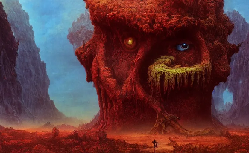 Image similar to Pandora landscape apocalypse, Avatar by Beksinski, 4k
