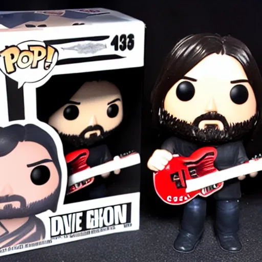 Prompt: funko pop dave grohl