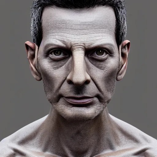 Image similar to hyperrealistic dslr film still of legumes disguised as jeff goldblum, stunning 8 k octane comprehensive 3 d render, inspired by istvan sandorfi & greg rutkowski & unreal engine, perfect symmetry, dim volumetric cinematic lighting, extremely hyper - detailed, incredibly real lifelike attributes & flesh texture, intricate, masterpiece, artstation, stunning