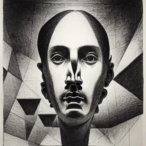 Image similar to lithography on paper secret conceptual figurative post - morden monumental dynamic portrait drawn by goya and escher and hogarth, inspired by magritte, illusion surreal art, highly conceptual figurative art, intricate detailed illustration, controversial poster art, polish poster art, geometrical drawings, no blur