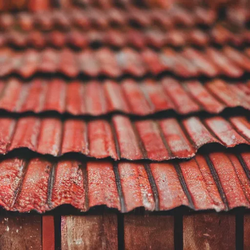 Image similar to a close - up photo of a farmhouse with walls and roof made of bacon, bokeh