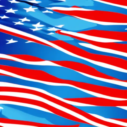 Image similar to the flag of a glitching society