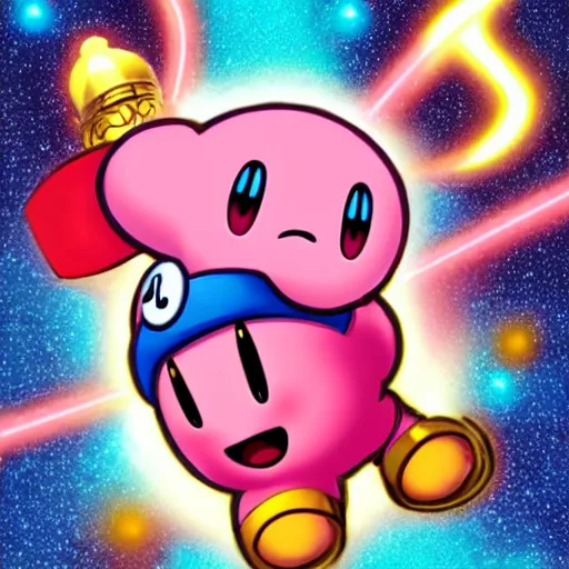 Prompt: kirby
