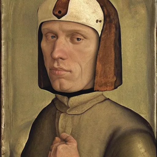 Image similar to A 15th century medieval renaissance oil painting of Jerma985, portrait of Jerma985, grainy, realistic, very realistic, hyperrealistic, highly detailed, very detailed, extremely detailed, very neat, very epic, very cool, detailed, trending on artstation