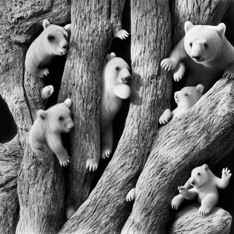 Image similar to national geographic photo of wild gummy bears wildlife photograph by ansel adams