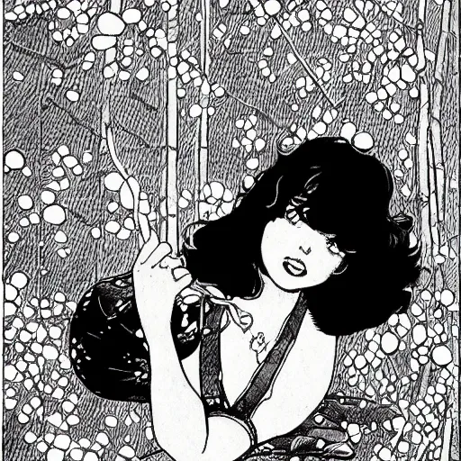 Image similar to by terry moore.