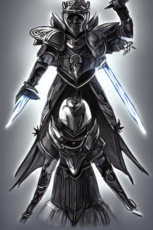 Image similar to helmet armor guardian destiny in witch queen illumination ray tracing hdr fanart arstation by sung choi robot ninja mask and eric pfeiffer and gabriel garza and casper konefal