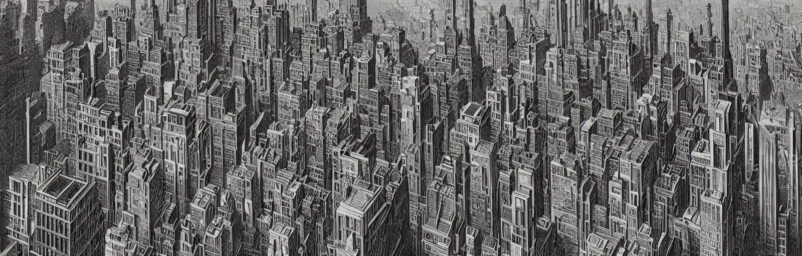 Image similar to colorful!!! multi - layered city by rene magritte, futuristic cyberpunk by laurie greasley and bouguereau, ( ( etching by gustave dore ) ), ultraclear intricate, sharp focus, highly detailed digital painting illustration, concept art, masterpiece