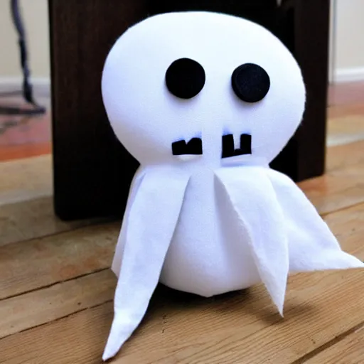 Image similar to do it yourself sewing plush ghost to make at home