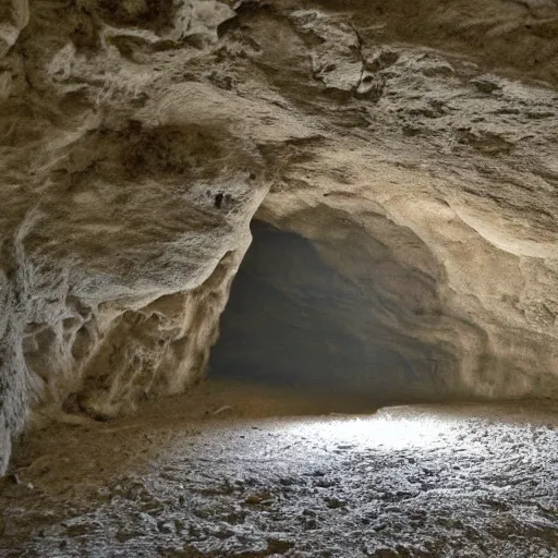 Prompt: an empty cave, craigslist photo