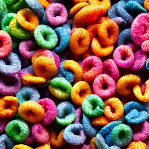 Image similar to a really, really, really, really, really sad photo of fruit loops