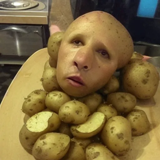 Prompt: the world most potato headed dumb dumb ever