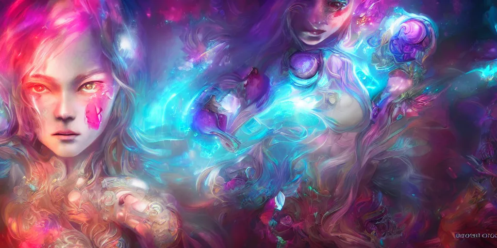 Image similar to dreamscape, female, ross tran, vivid colors, rainbow colors, anatomical, highly detailed sculpture, intricate detailed, ommatidia, 8 k, cinematic atmosphere, post - processing