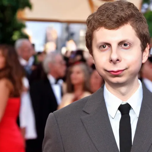 Image similar to Michael Cera is officially elected President of the United States