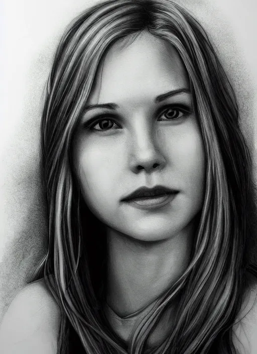 Image similar to Erin Moriarty hyper realistic 3D art style by Ian Spriggs