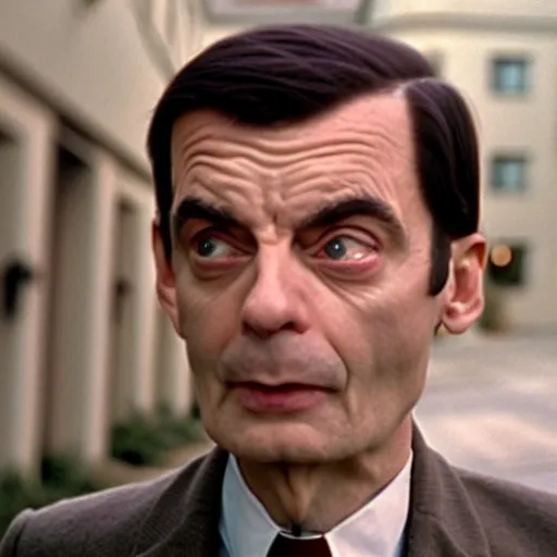 Image similar to Live Action Still of Jerma985 in a Mr. Bean film, real life, hyperrealistic, ultra realistic, realistic, highly detailed, epic, HD quality, 8k resolution, body and headshot, film still