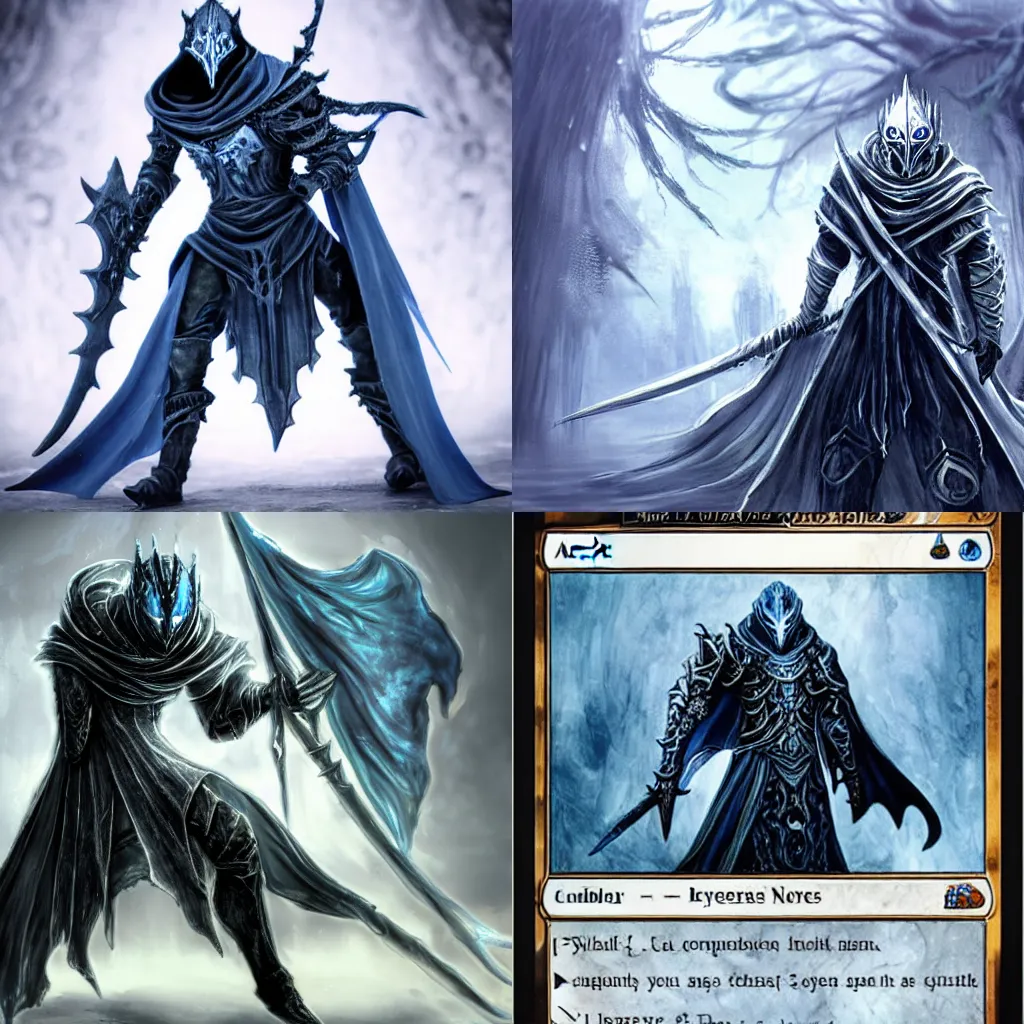 Prompt: Artorias of the Abyss