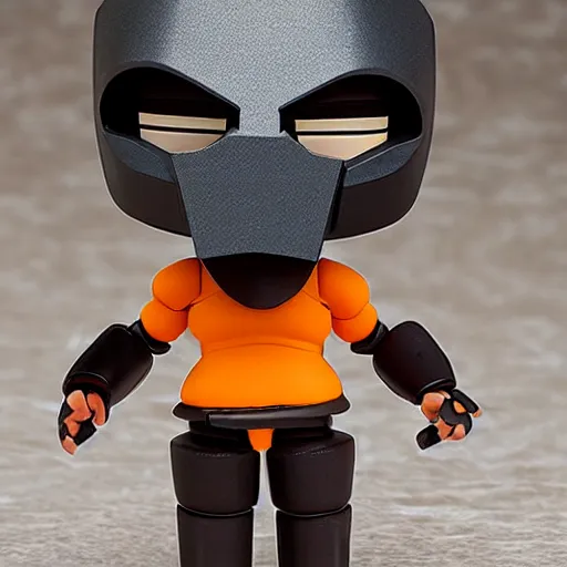 Prompt: mf doom nendroid