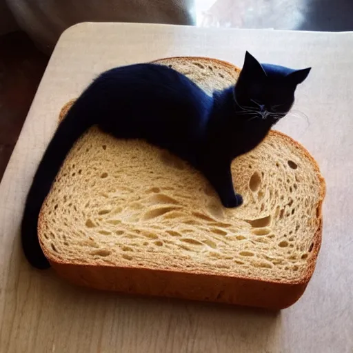 Image similar to bread cat