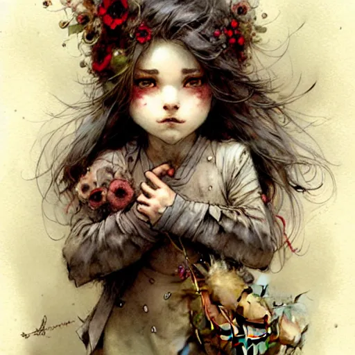 Prompt: ( ( ( ( ( cute vamire girl. muted colors. ) ) ) ) ) by jean - baptiste monge!!!!!!!!!!!!!!!!!!!!!!!!!!! high resolution