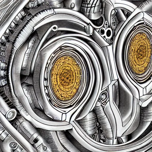 Image similar to ancient quantum computer biomechanical valve body, sharp focus, hyper detailed masterpiece