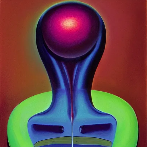 Image similar to alien by wayne thiebaud