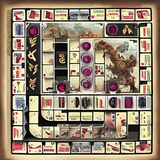 The Most Complicated Board Game Ever Made Extremely Stable Diffusion 