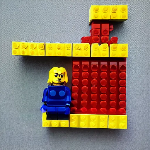 Image similar to evil lego