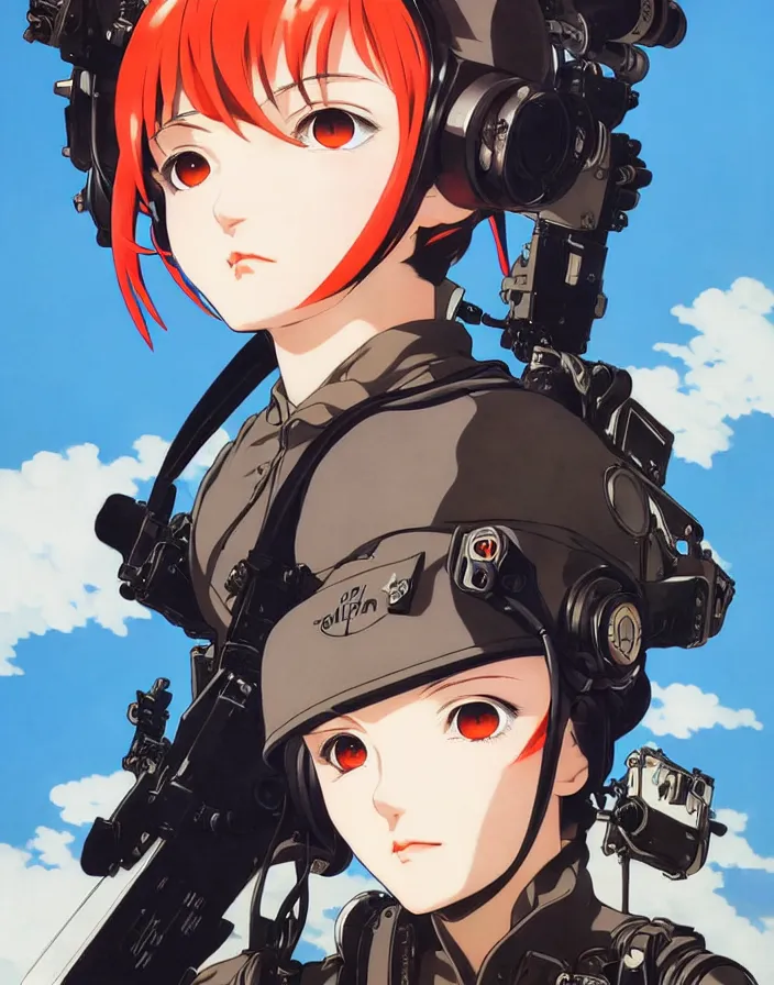 Image similar to ilya kuvshinov anime illustration tank girl, last exile, murata range, fine detail, perfect anime face, dramatic lighting, dynamic composition, art deco, cel shading, vivid, rich texture, yoshinari yoh, alphonse mucha, ( ( ( colorful ) ) )