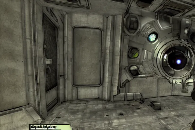 Image similar to glados in fallout 3