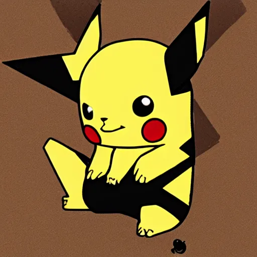 Image similar to a cross between pikachu, and onyx