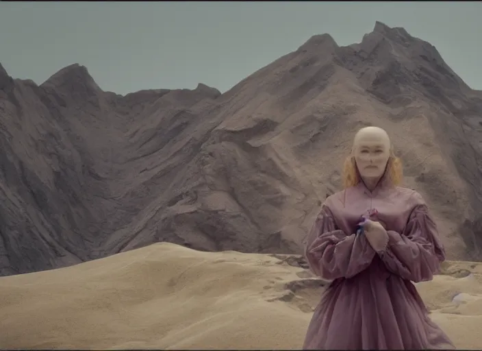 Prompt: still from art house film by andrew thomas huang, matthew barney and aphex twin : : 8 k